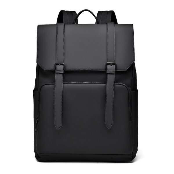 Waterproof leather backpack