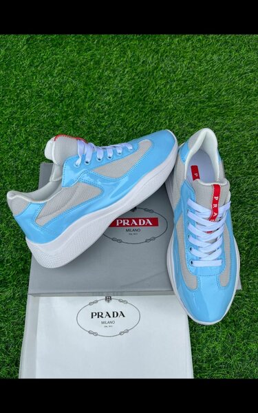Sneakers Prada Homme Bleu