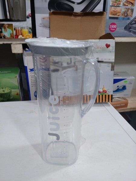 Plastic juice jar