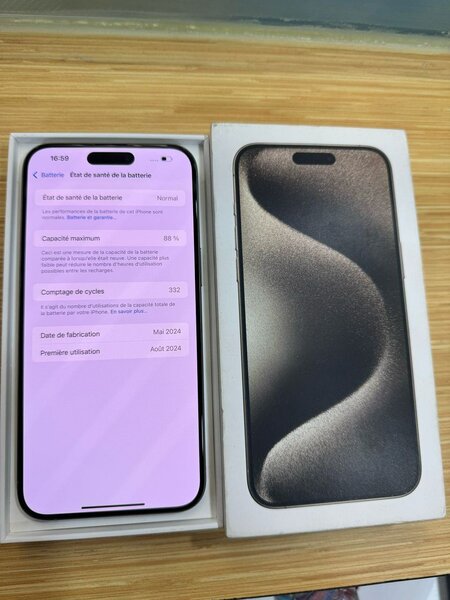 *iphone 15 pro max 256g CE