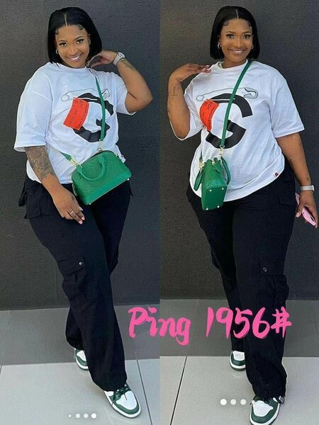 Ladies top and down available