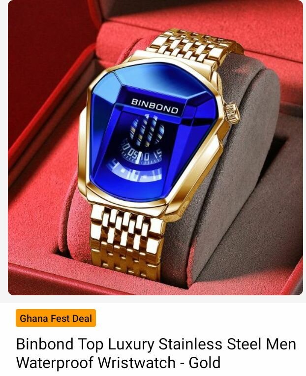 Casual wrist watch