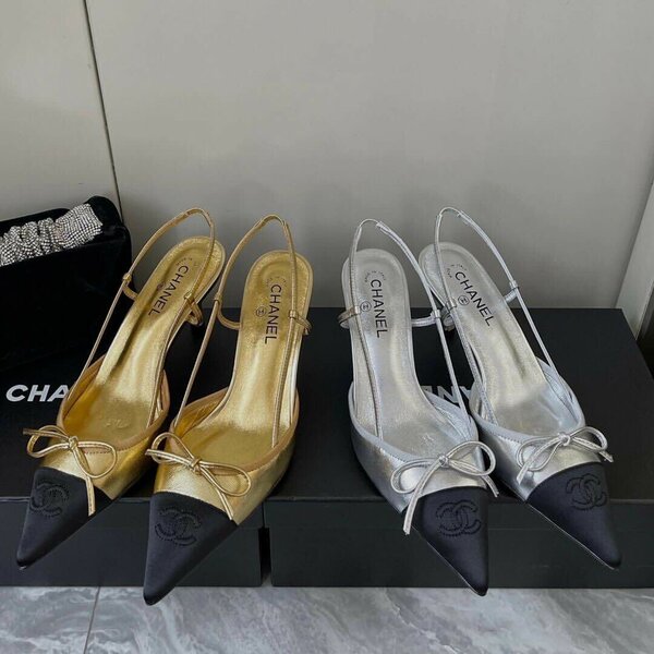 Ladies Half shoed Sandal heel