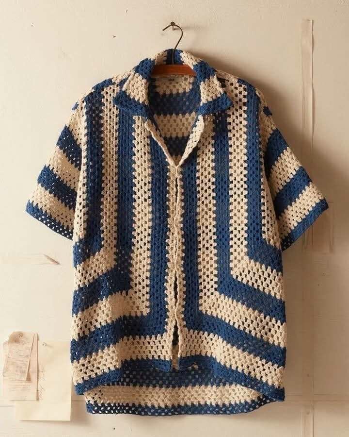 Chemise au crochet