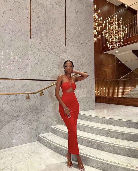 Robe Élégante Longue Femme