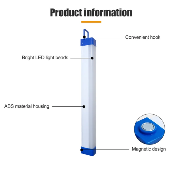Lampe LED magnétique étanche