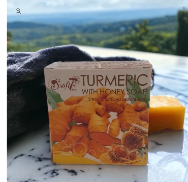 Turmeric with honey soap