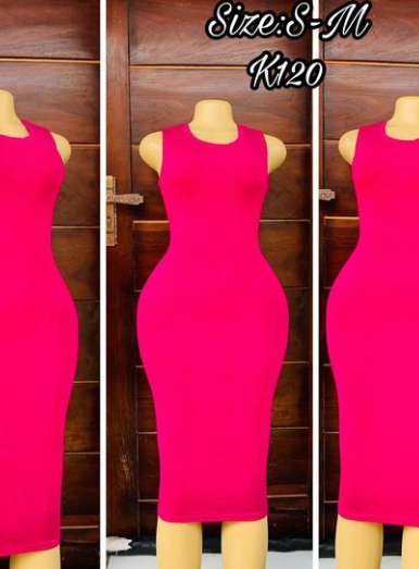Robe rose
