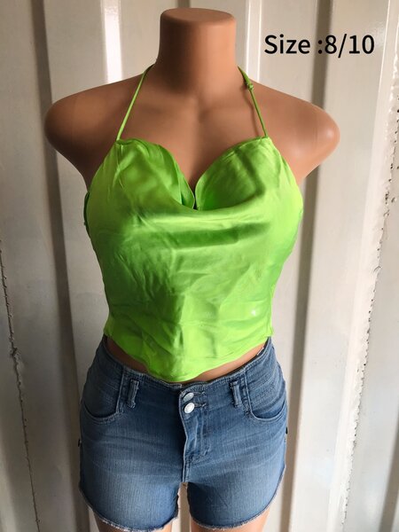 Thrift Corset and Zara top