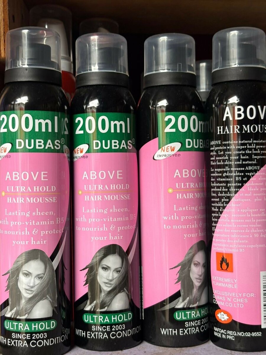 Mousse Cheveux Ultra Tenue