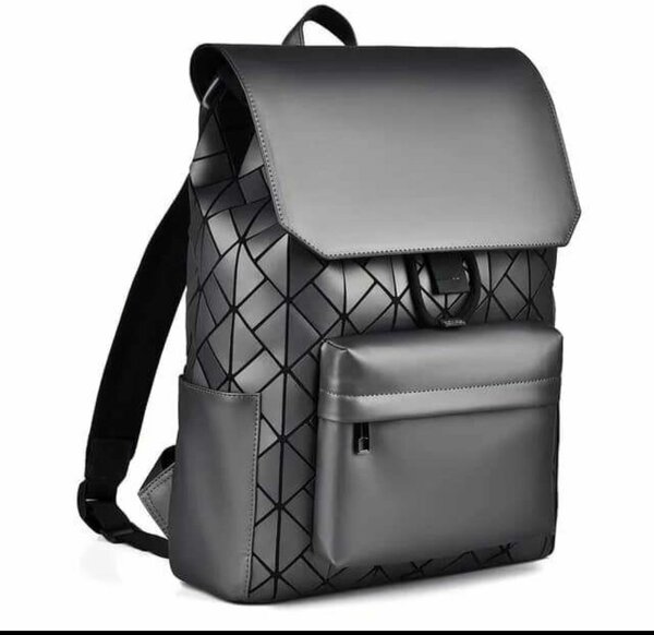 Sac à dos élégant noir unisexe