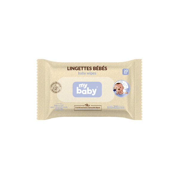 LINGETTE BEBE MY BABY 20PCS     