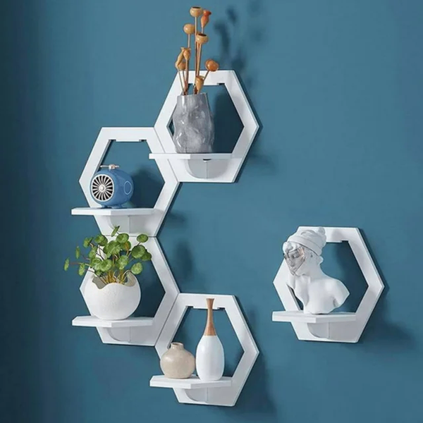 ÉTAGÈRE MURALE DÉCORATIVE