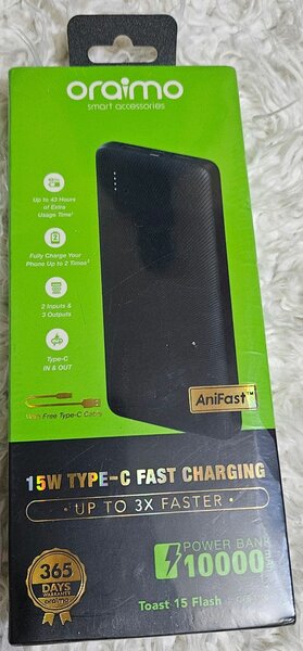 Batterie externe Oraimo 10000mAh