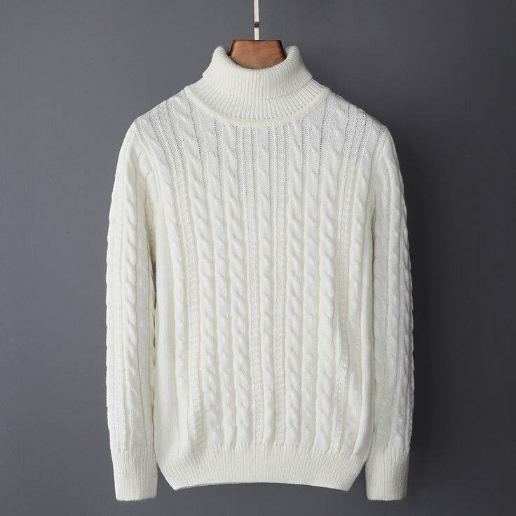 Pull col roulé tricoté Miluxas