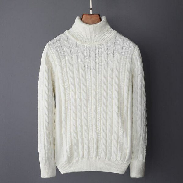 Pull col roulé tricoté Miluxas