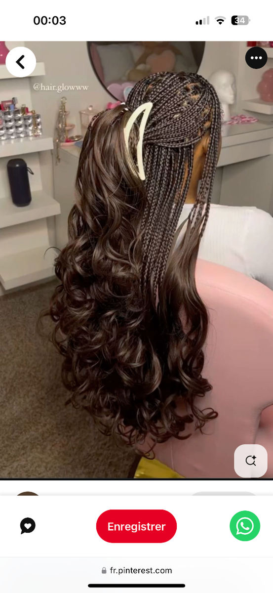 French curly