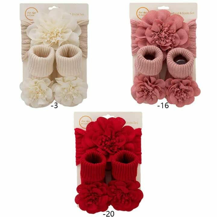 Chaussettes Bébé avec Nœud