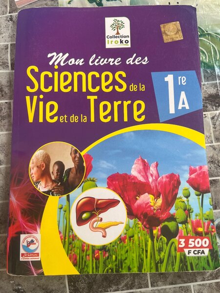 Livre SVT 1ère A