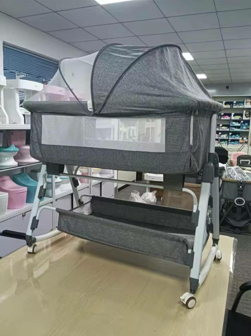 Berceau Bébé Pliable avec Moustiquaire
