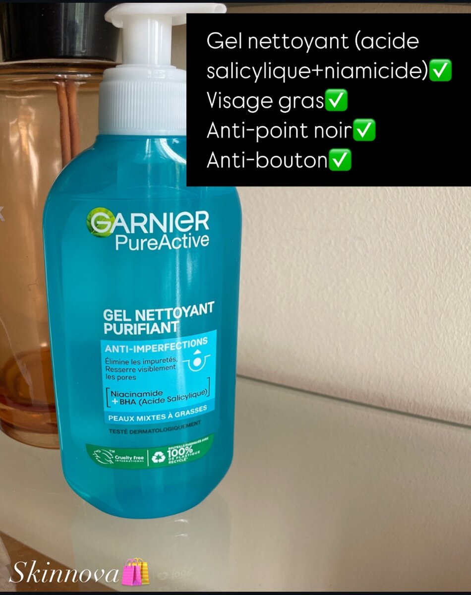 Garnier et topicream
