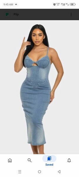Ladies jeans dress