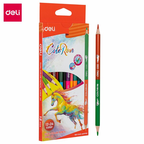 Crayons 24 couleurs