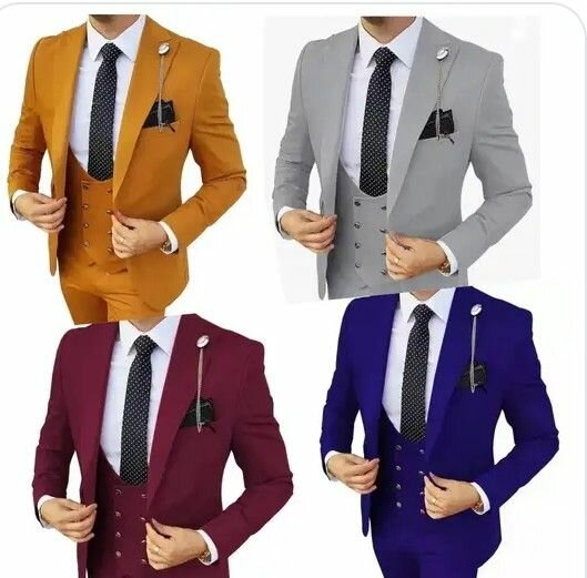 Costume élégant homme 3 pièces