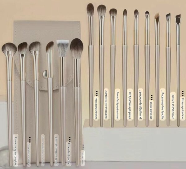 15 pinceaux de maquillage