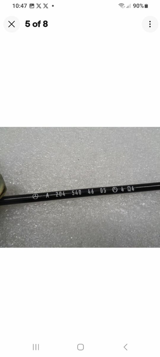 Rear brake sensor