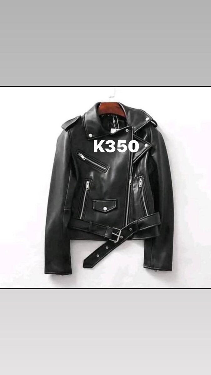 Leather jacket