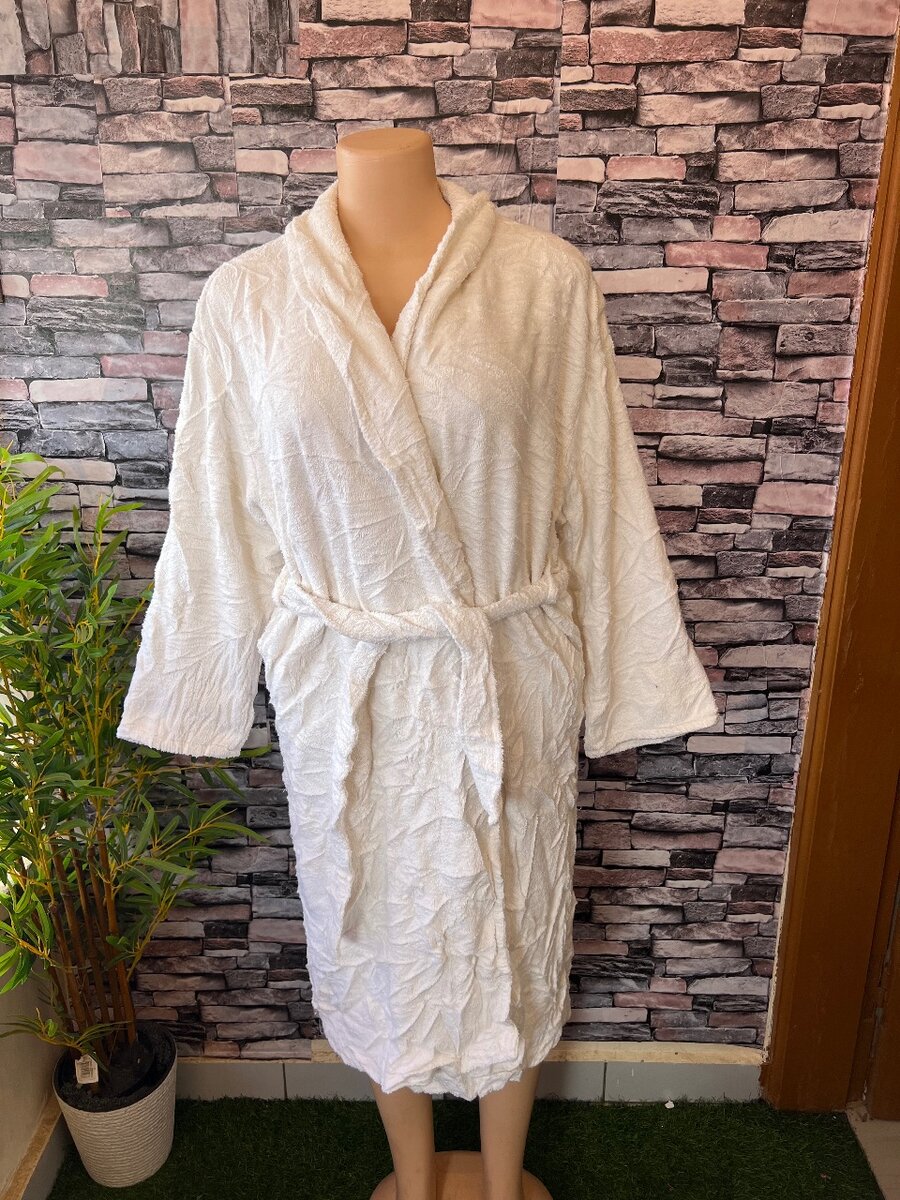Peignoir en coton doux