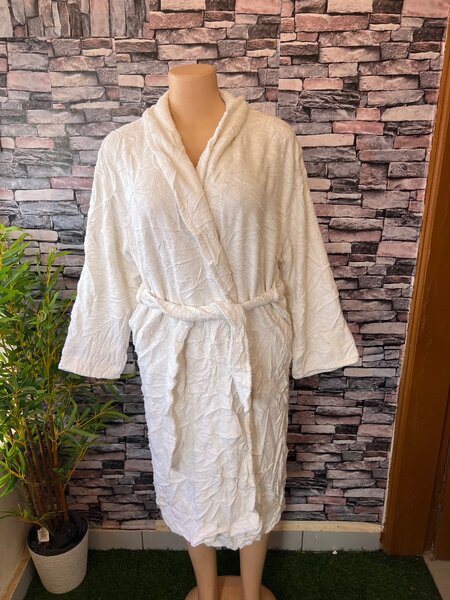 Peignoir en coton doux