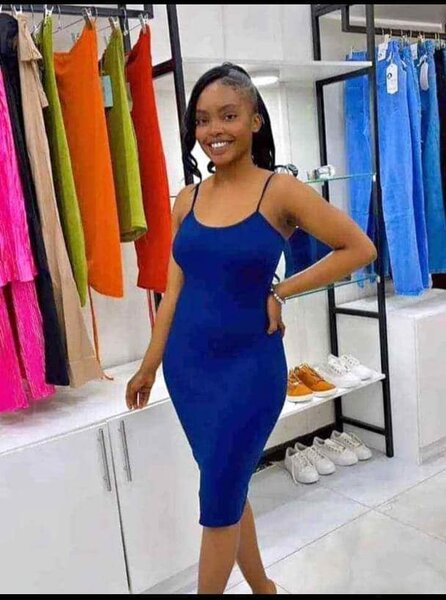 Dress with straps