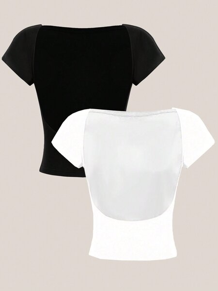 Backless top