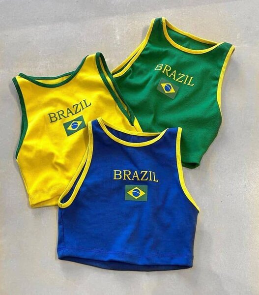 BRAZIL CROP TOP