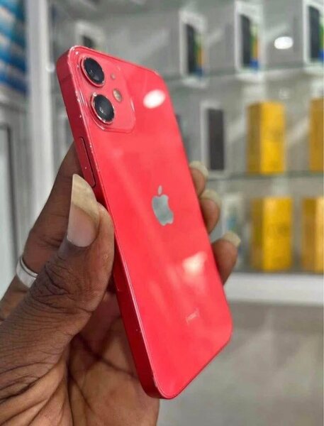 Smartphone Apple élégant rouge