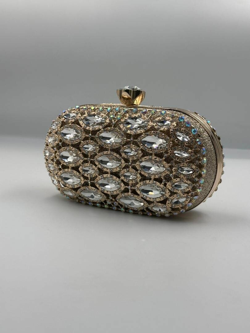 Nude & Gold Purse