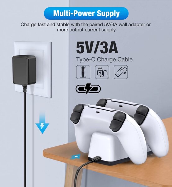 double station de charge pour PS4