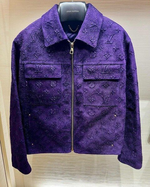 Veste violette tendance