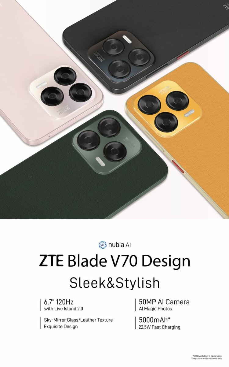 ZTE Blade V70 Smartphone