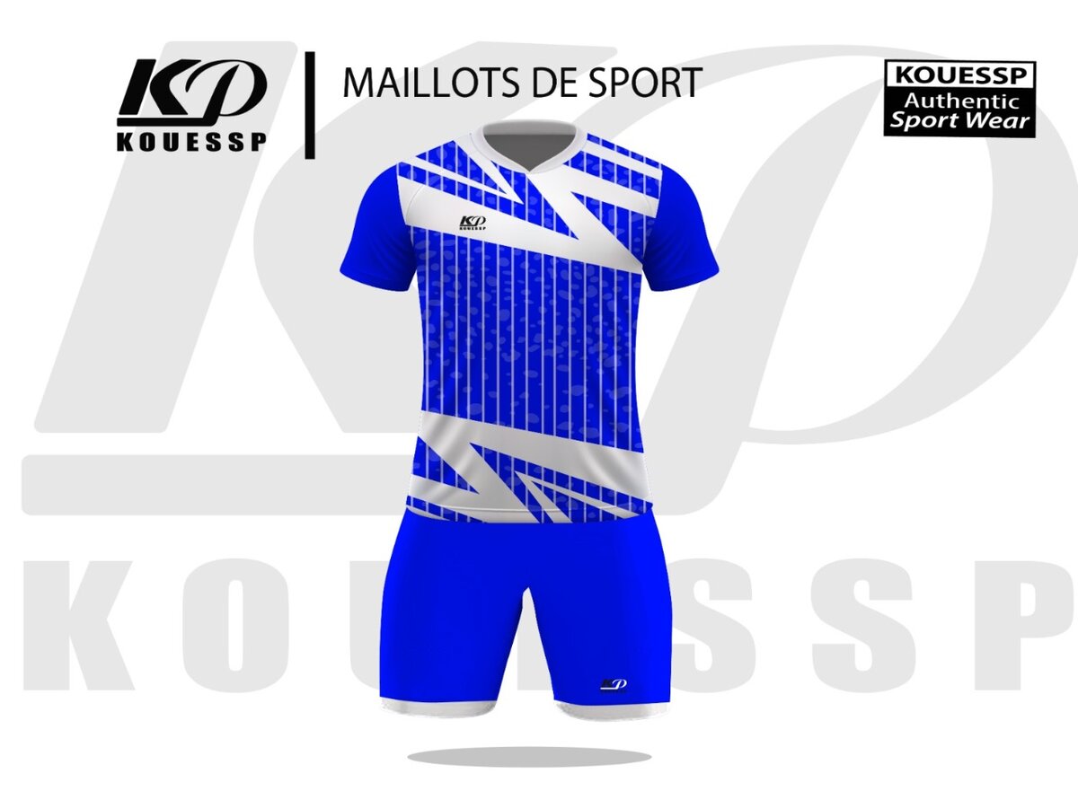 Maillot Sport Homme Bleu
