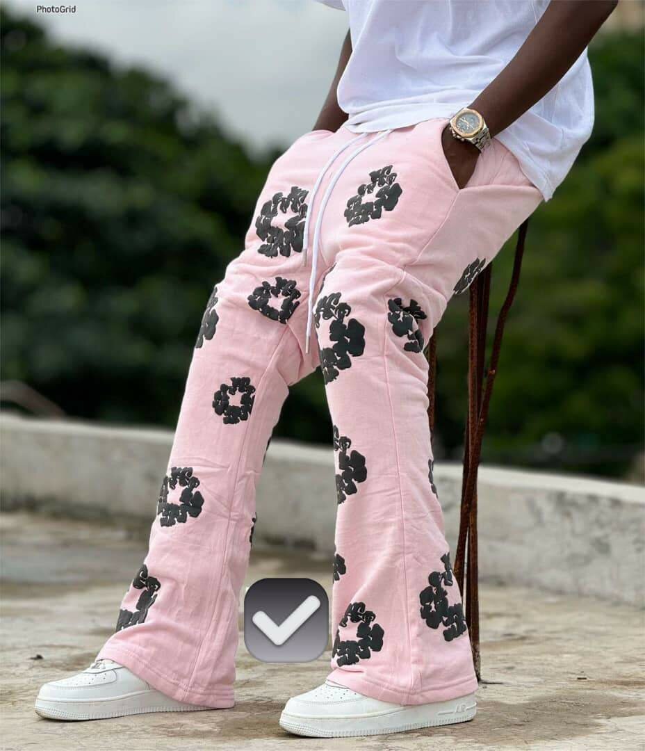 Pantalon fleurie