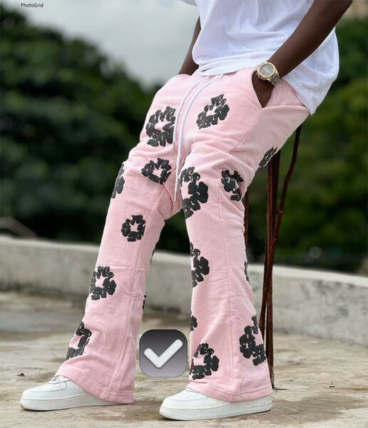 Pantalon fleurie