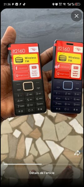 Itel touch 2160