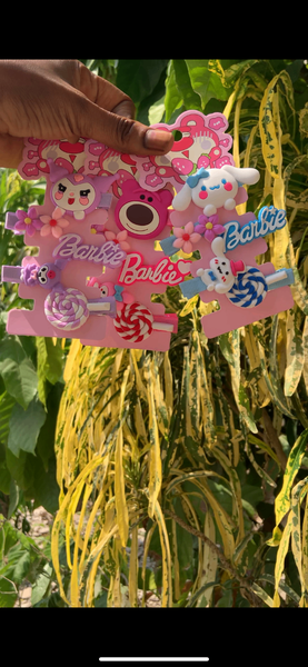 Colorful hairpins