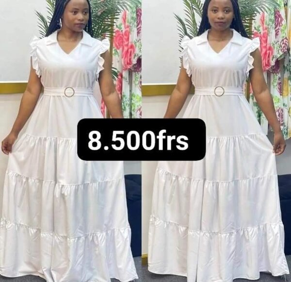 Robe tissée femme