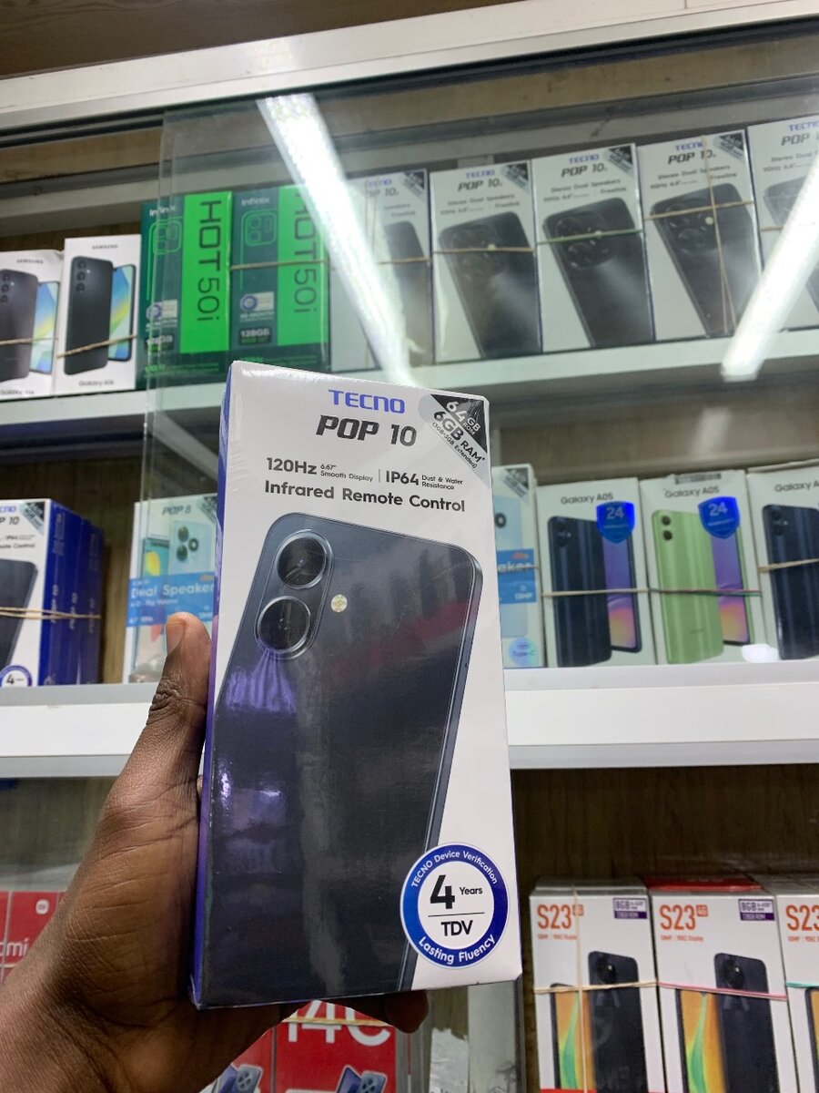 Smartphone Tecno Pop 10 – 64Go
