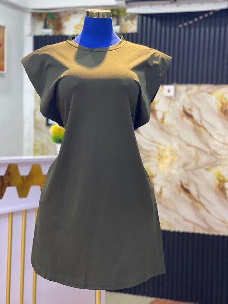 Cotton pocket dress