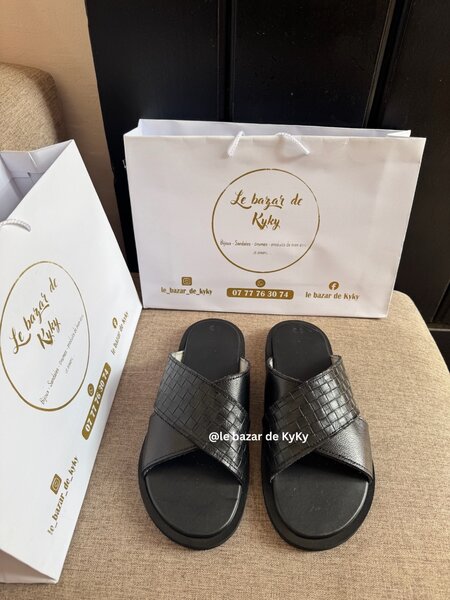 Sandales noires